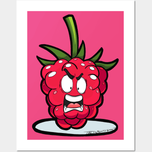 Angry Raspberry Posters and Art